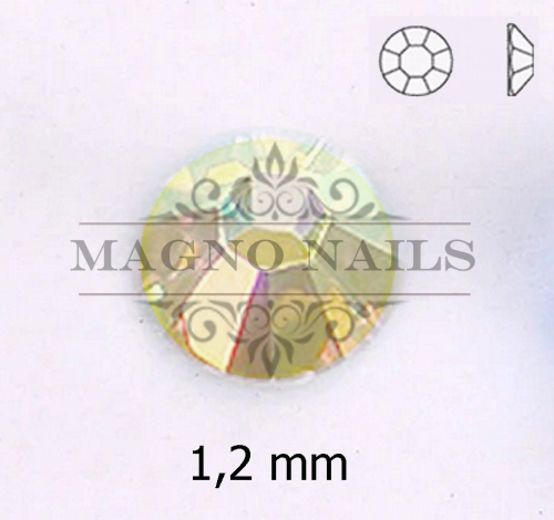 Glas Ministrasssteine rund -  Juinqui AB Nail Art Nails Nagel Nögel Nailart